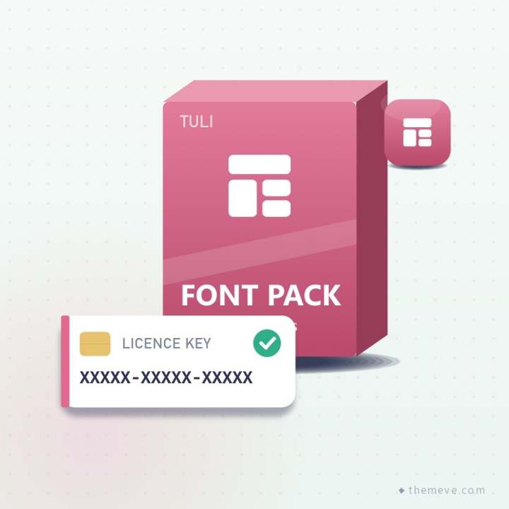 Tuli Font & Icon Pack